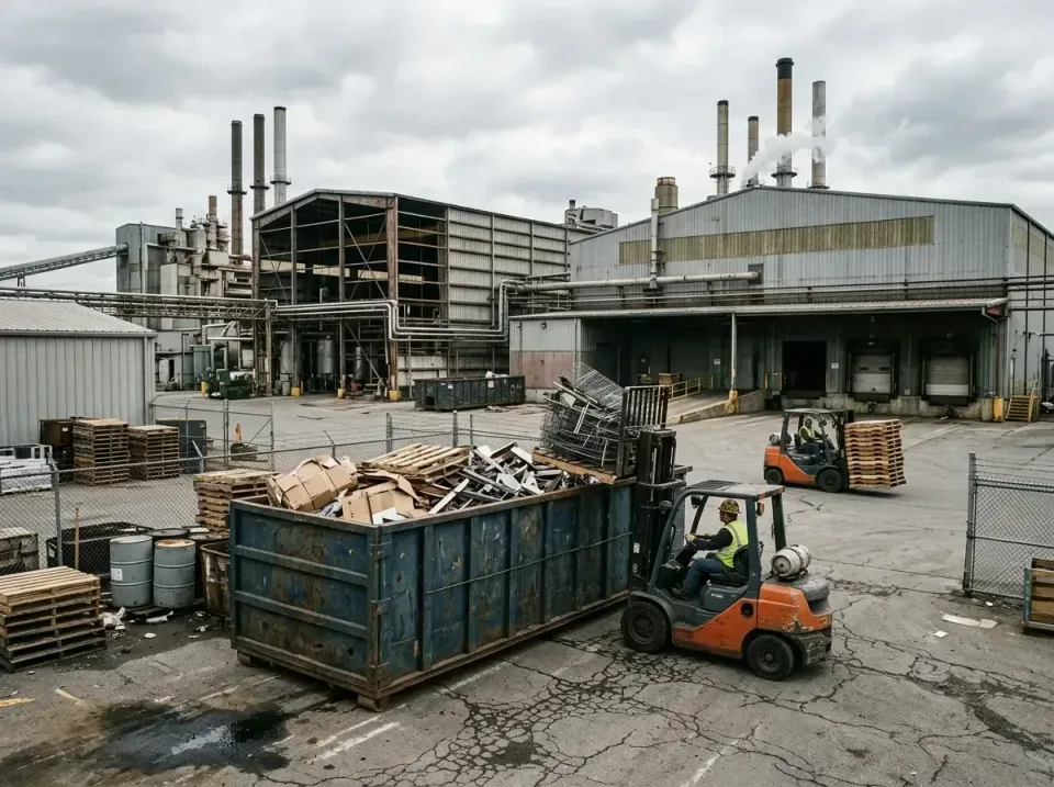 industrial-factory-scrap-conta-003 — frequently asked questions, Cheap Roll-off Dumpster Rentals in Roseville, MI